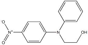 2-(N-Phenyl-4-nitroanilino)ethanol Struktur