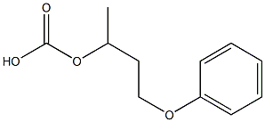 Carbonic acid 2-phenoxyethylethyl ester Struktur