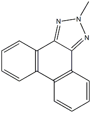 2-Methyl-2H-phenanthro[9,10-d]triazole Struktur