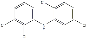 2,3-Dichlorophenyl 2,5-dichlorophenylamine Struktur