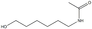 N-(6-Hydroxyhexyl)acetamide Struktur