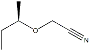 [R,(-)]-sec-Butyloxyacetonitrile Struktur