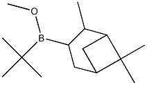 (2,6,6-Trimethylbicyclo[3.1.1]heptan-3-yl)tert-butyl(methoxy)borane Struktur