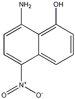 8-Amino-5-nitro-1-naphthol Struktur