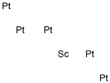 Scandium pentaplatinum Struktur