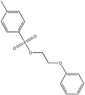 p-Toluenesulfonic acid 2-phenoxyethyl ester Struktur