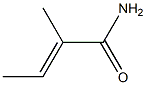 (E)-2-Methyl-2-butenamide Struktur