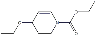 4-Ethoxy-1,2,3,4-tetrahydropyridine-1-carboxylic acid ethyl ester Struktur