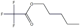 Trifluoroacetic acid pentyl ester Struktur