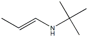 N-tert-Butyl-1-propen-1-amine Struktur