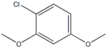 3-Methoxy-4-chloroanisole Struktur