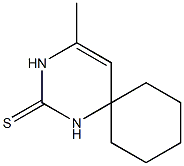 6'-Methylspiro[cyclohexane-1,4'-[3H]pyrimidine]-2'(1'H)-thione Struktur