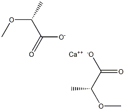 Bis[[R,(+)]-2-methoxypropionic acid] calcium salt Struktur