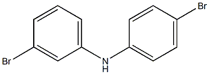 3-Bromophenyl 4-bromophenylamine Struktur