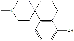 1-Methylspiro[piperidine-4,1'-tetralin]-5'-ol Struktur