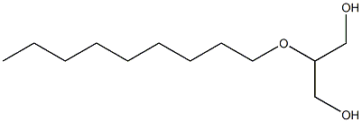 2-Nonyloxy-1,3-propanediol Struktur