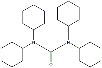 N,N,N',N'-Tetracyclohexylurea Struktur