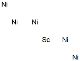 Scandium pentanickel Struktur