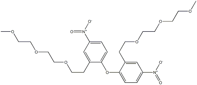 [2-[2-(2-Methoxyethoxy)ethoxy]ethyl](4-nitrophenyl) ether Struktur