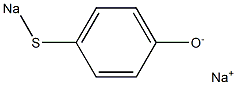 Sodium p-(sodiothio)phenolate Struktur