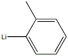 (2-Methylphenyl) lithium Struktur