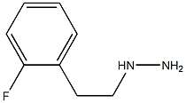 (2-Fluorophenethyl)hydrazine Struktur