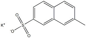 7-Methyl-2-naphthalenesulfonic acid potassium salt Struktur