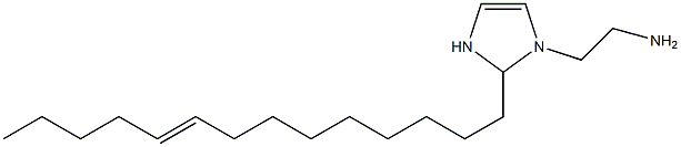 1-(2-Aminoethyl)-2-(9-tetradecenyl)-4-imidazoline Struktur