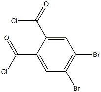 4,5-Dibromophthalic acid dichloride Struktur