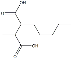 Octane-2,3-dicarboxylic acid Struktur