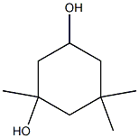 1,5,5-Trimethyl-1,3-cyclohexanediol Struktur