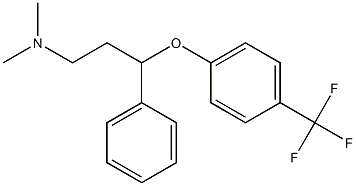 N-Methylfluoxetine Struktur