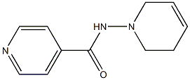 N-[(1,2,5,6-Tetrahydropyridin)-1-yl]pyridine-4-carboxamide Struktur