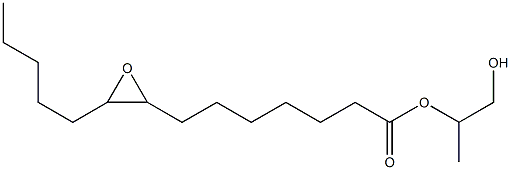 8,9-Epoxymyristic acid 2-hydroxy-1-methylethyl ester Struktur