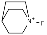 1-Fluoroquinuclidinium Struktur