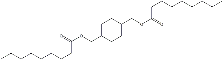 1,4-Cyclohexanedimethanol dinonanoate Struktur