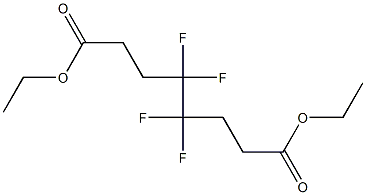 4,4,5,5-Tetrafluorooctanedioic acid diethyl ester Struktur