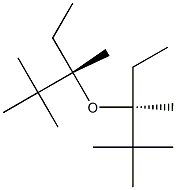 (+)-Ethyl[(S)-1,2,2-trimethylpropyl] ether Struktur