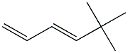 (E)-5,5-Dimethyl-1,3-hexadiene Struktur