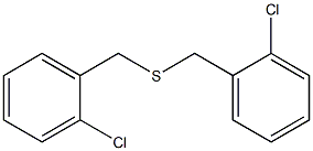 Bis(o-chlorobenzyl) sulfide Struktur