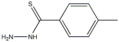 4-Methylphenylthiocarbonylhydrazine Struktur