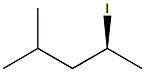 [S,(+)]-2-Iodo-4-methylpentane Struktur
