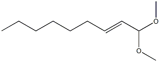 2-Nonenal dimethyl acetal Struktur