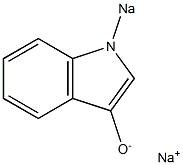 Sodium 1-sodio-1H-indole-3-olate Struktur