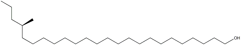 [R,(-)]-21-Methyl-1-tetracosanol Struktur