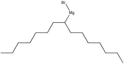 (1-Heptyloctyl)magnesium bromide Struktur