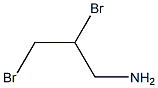 2,3-Dibromopropane-1-amine Struktur