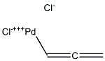 (1,2-Propadienyl)palladium(IV) dichloride Struktur