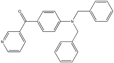 3-(4-Dibenzylaminobenzoyl)pyridine Struktur