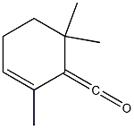 (2,6,6-Trimethyl-2-cyclohexene-1-ylidene)methanone Struktur